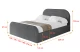 Polsterbett LERAY-Z