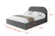 Polsterbett LERAY - 4