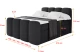 Boxspringbett NINA-Z KING