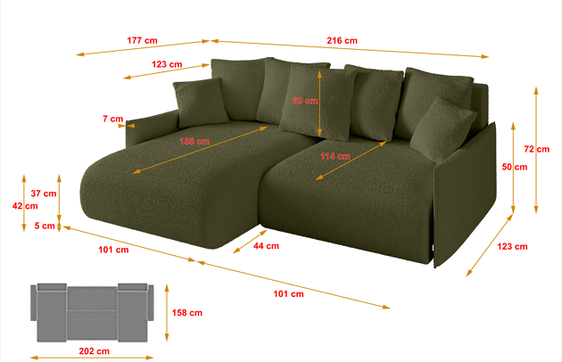 Ecksofa ONESK-L-v1 - 4