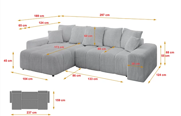 Ecksofa ENIL-L - 7