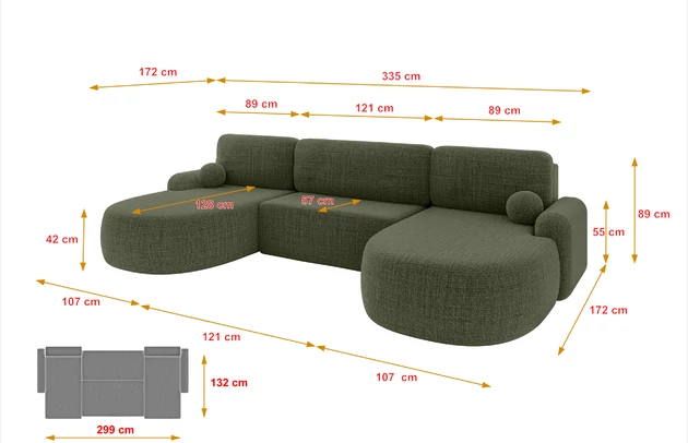 Wohnlandschaft LIRA-U - 4
