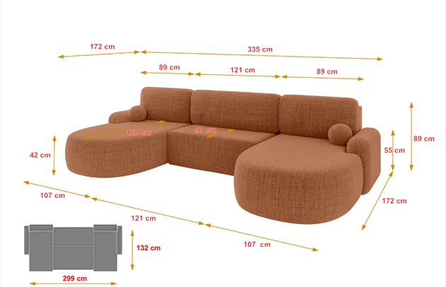 Wohnlandschaft LIRA-U - 4