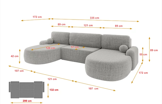 Wohnlandschaft LIRA-U - 4