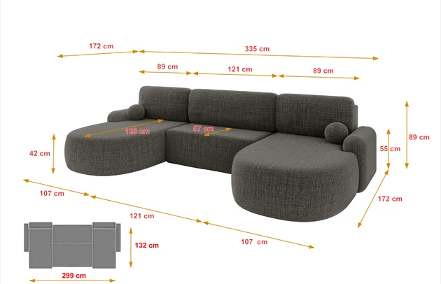 Wohnlandschaft LIRA-U - 4