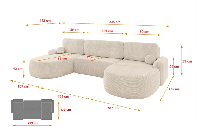 Wohnlandschaft LIRA-U - 4