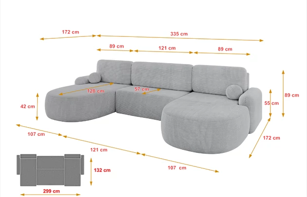 Wohnlandschaft LIRA-U - 4
