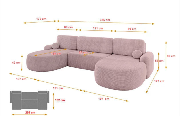Wohnlandschaft LIRA-U - 4