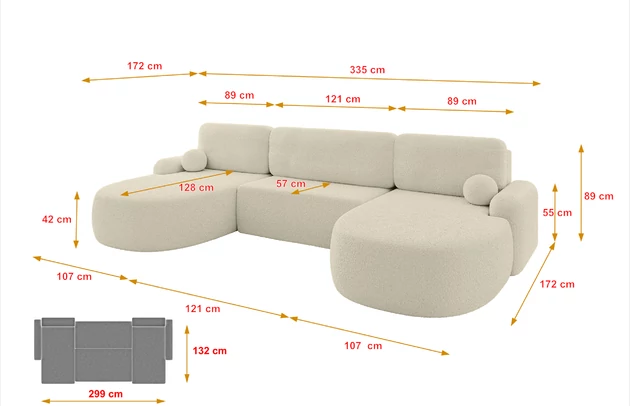 Wohnlandschaft LIRA-U - 4