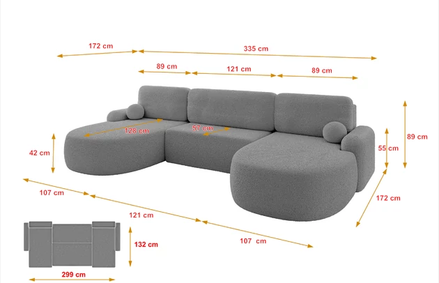 Wohnlandschaft LIRA-U - 4