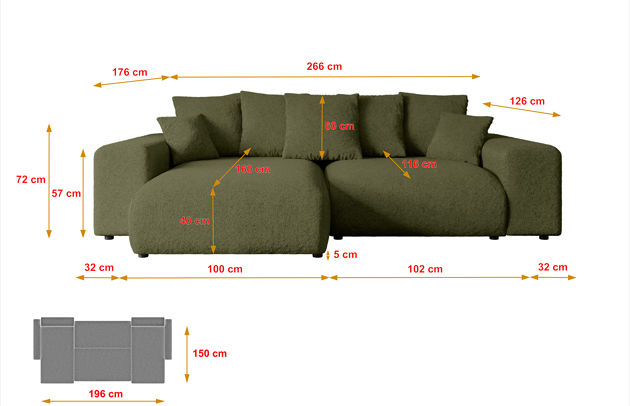 Ecksofa ESKAR-L - 4