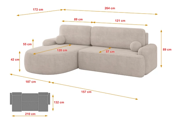 Ecksofa LIRA-L - 4