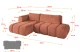 Ecksofa CLOUD-L - 8