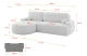 Ecksofa LIRA-L