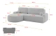 Ecksofa LIRA-L