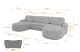 Wohnlandschaft LIRA-U