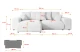Ecksofa ESKAR-L