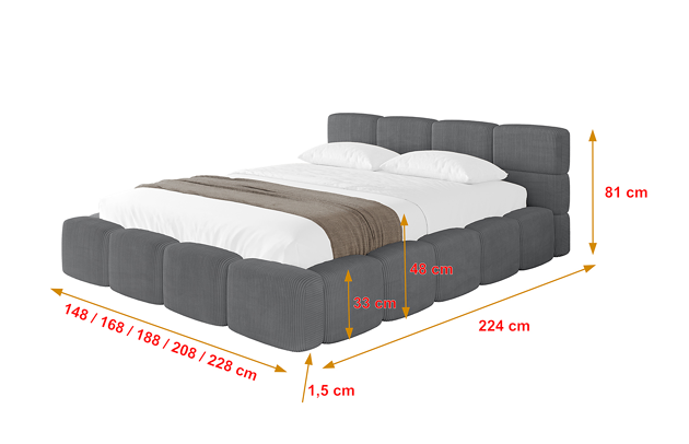 Polsterbett NATA-v1 - 4