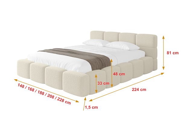 Polsterbett NATA-v1 - 4