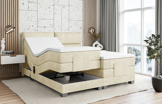 Elektrisches Boxspringbett MAYA EL - 3