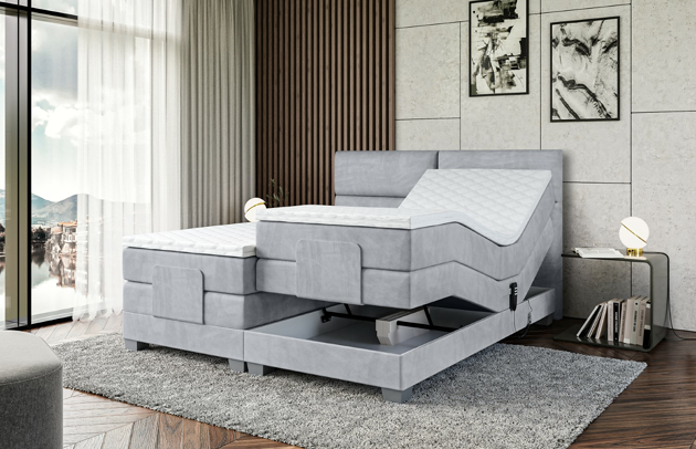 Elektrisches Boxspringbett MAYA EL - 5