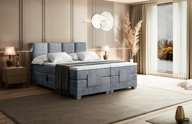 Elektrisches Boxspringbett ROKS EL - 4