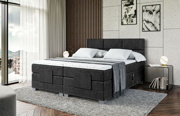 Elektrisches Boxspringbett PROT EL - 4