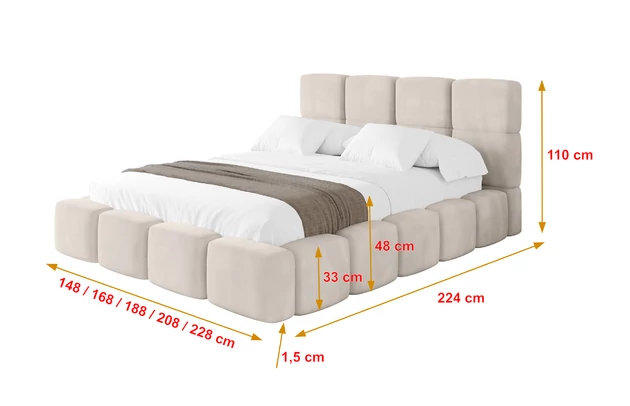 Polsterbett NATA - 4