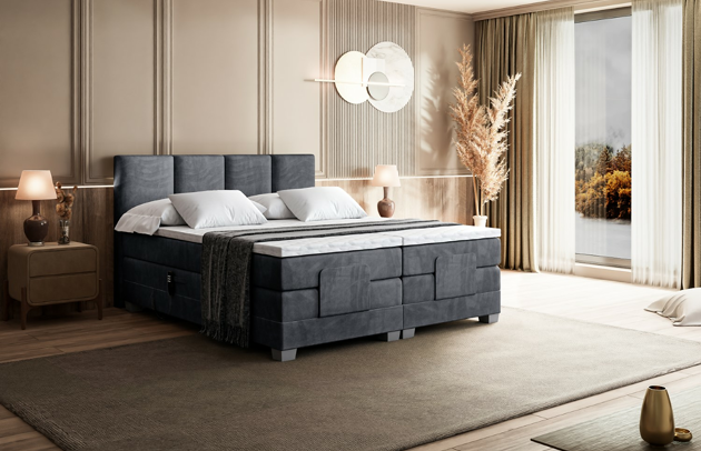 Elektrisches Boxspringbett ROKS EL - 4