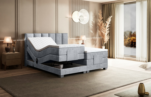 Elektrisches Boxspringbett AMEL EL - 5