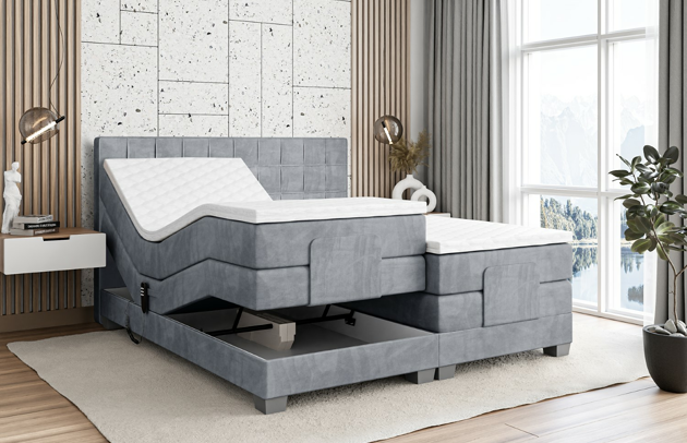 Elektrisches Boxspringbett OSTO EL - 3