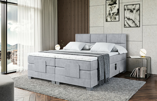 Elektrisches Boxspringbett PROT EL - 4