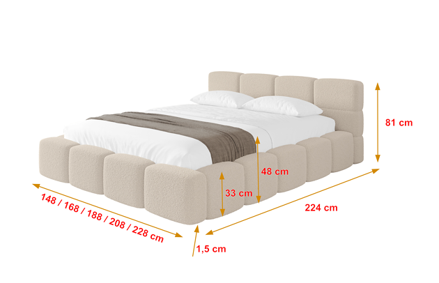 Polsterbett NATA-v1 - 4