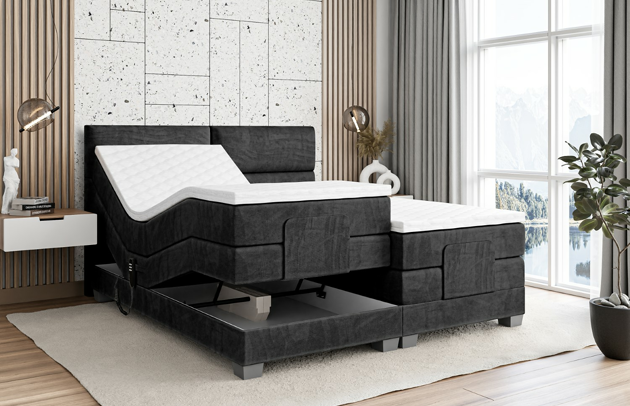 Elektrisches Boxspringbett MAYA EL - 3