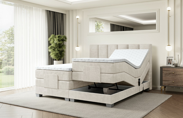 Elektrisches Boxspringbett AMEL EL - 3