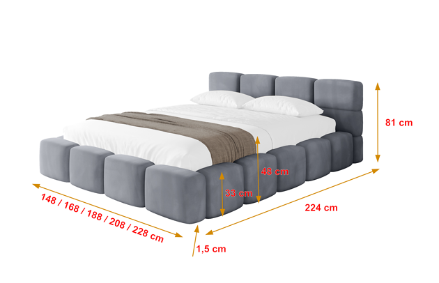 Polsterbett NATA-v1 - 4