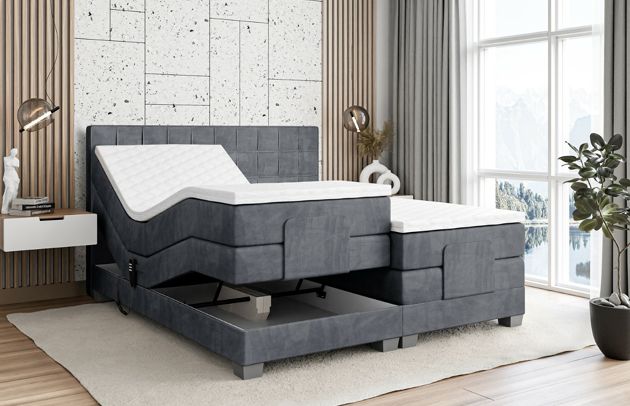 Elektrisches Boxspringbett OSTO EL - 3