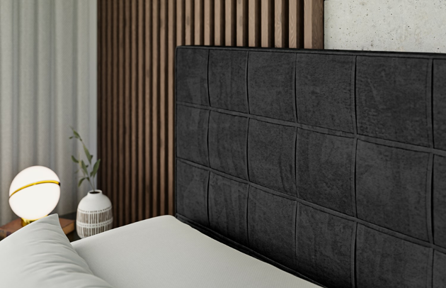Elektrisches Boxspringbett OSTO EL - 7