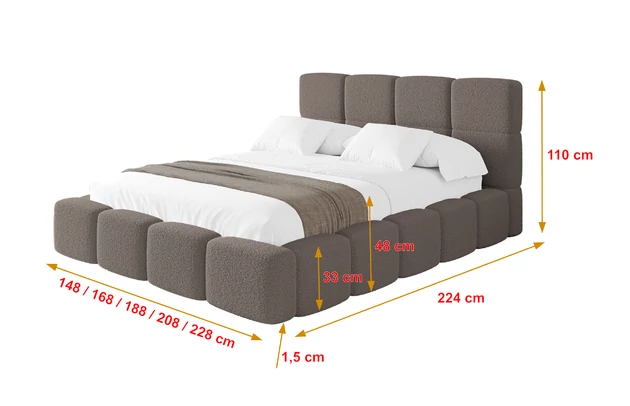 Polsterbett NATA - 4