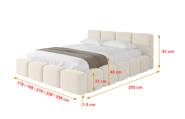 Polsterbett NATA-v1 - 4