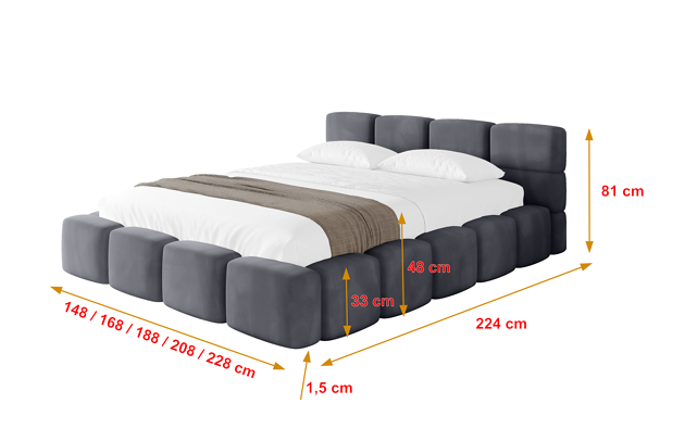 Polsterbett NATA-v1 - 4