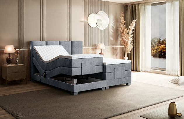 Elektrisches Boxspringbett ROKS EL - 5