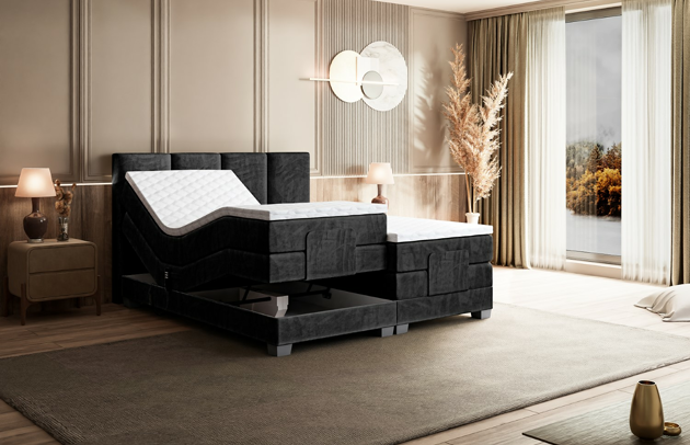 Elektrisches Boxspringbett ROKS EL - 5