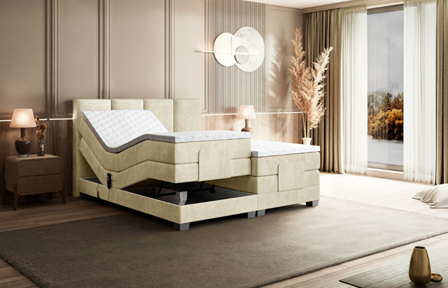Elektrisches Boxspringbett ROKS EL - 5