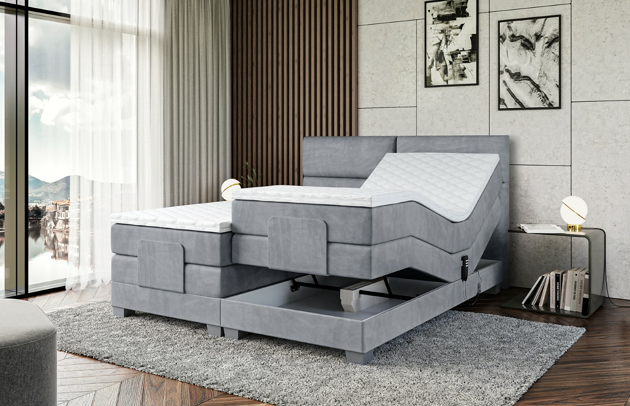 Elektrisches Boxspringbett MAYA EL - 5