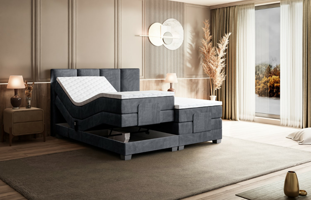 Elektrisches Boxspringbett ROKS EL - 5