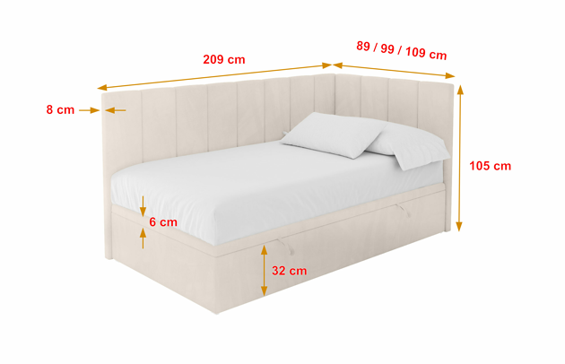 Jugendbett LOVY - 4