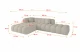 Ecksofa OLEA-L2 - 5