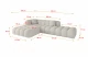 Ecksofa OLEA-L2