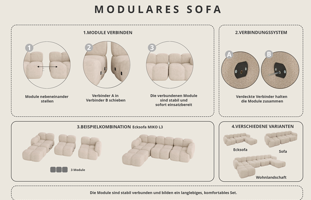 Ecksofa Miko-L2 - 8